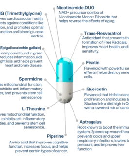 NAD+ NMN Liposomal Anti Aging Supplement Complex AEON with Nicotinamide DUO™