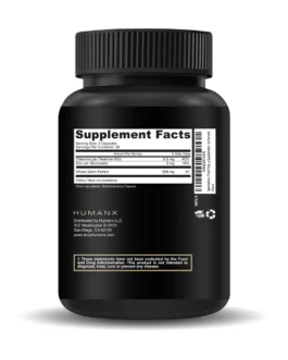 Humanx, Spermidine+, Wheat Germ Extract Blend, 60 Capsules