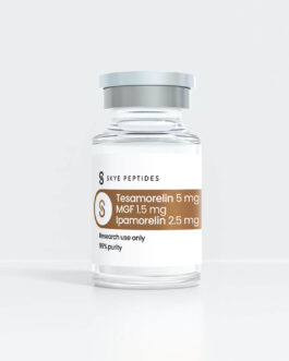 “3X” Tesamorelin | MGF | Ipamorelin 5.0/1.5/2.5 mg